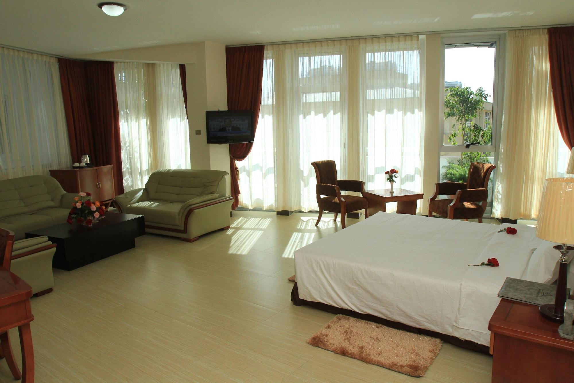Aphrodite International Hotel アジス・アベバ エクステリア 写真